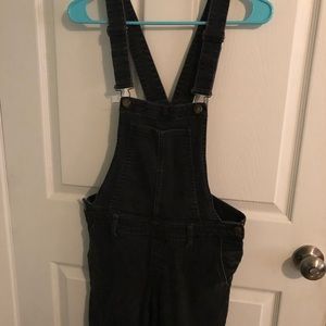 Skinny Black H&M Divided Overalls